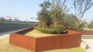 房山耐候钢挡土墙